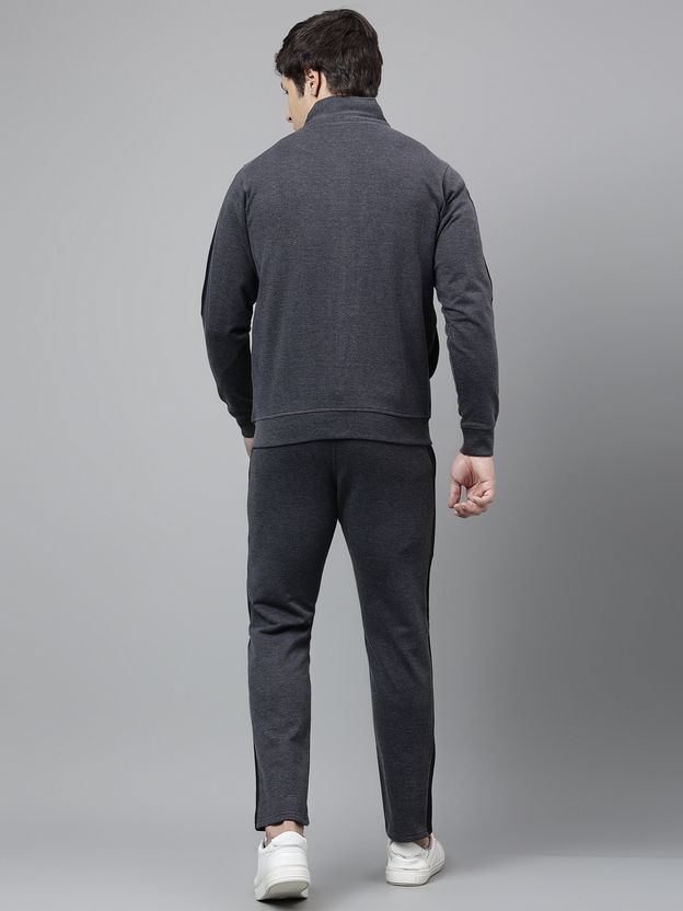 FCK Gold Solid Men Track Suit - Image 3