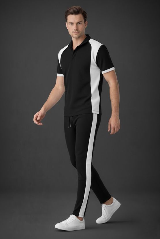VALLY Striped Men Track Suit - Image 3
