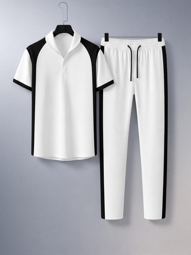 VALLY Striped Men Track Suit - Image 9
