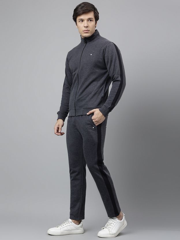 FCK Gold Solid Men Track Suit - Image 2