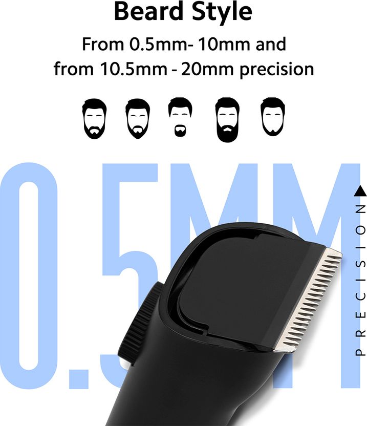 Mi Beard Trimmer 2C Black 90 min Runtime - Image 4