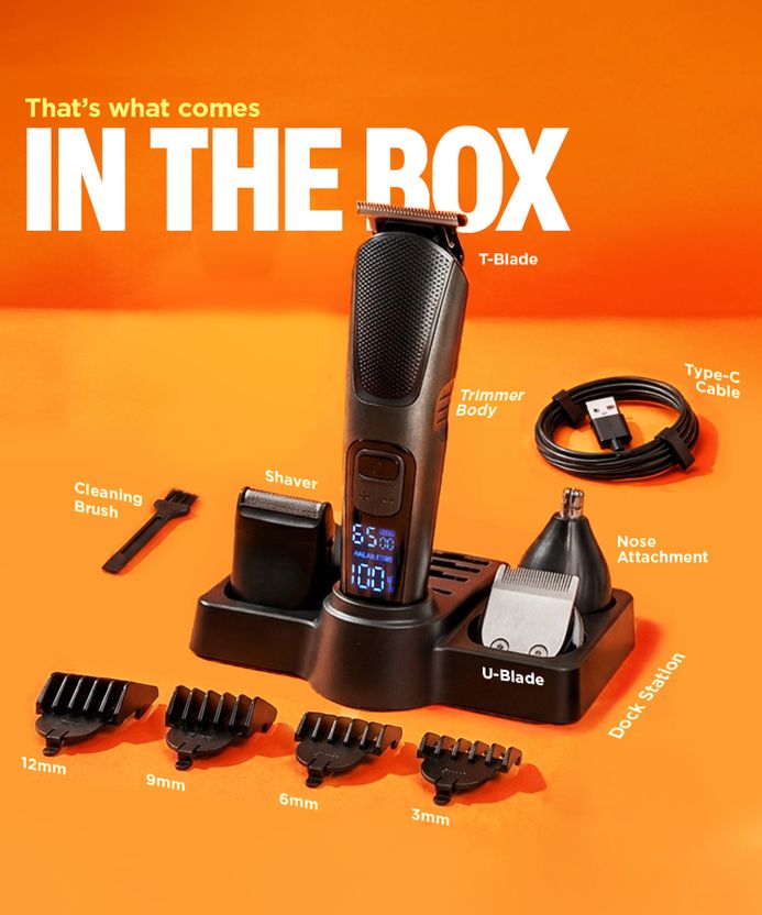 BOMBAY 12 in 1 Full Body Trimmer for Men - Image 3
