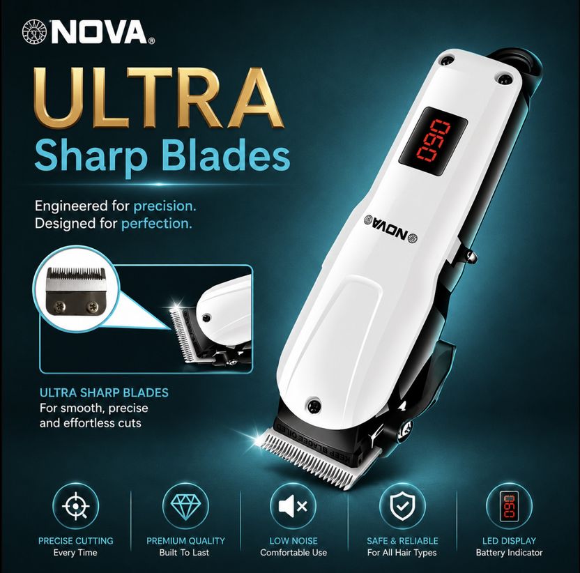NOVA NHT 1083 Cordless Hair Clipper - Image 5