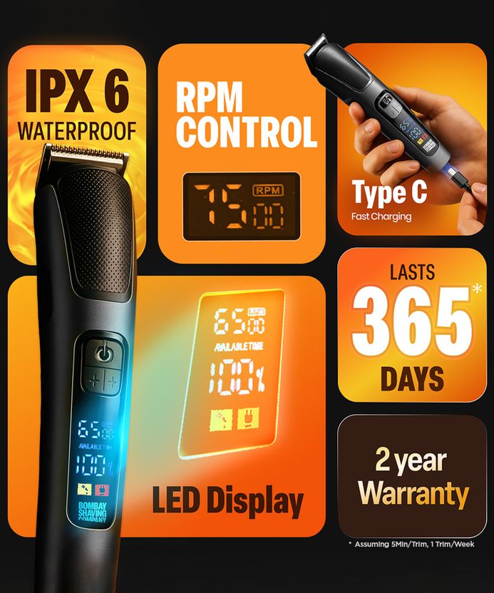 BOMBAY 12 in 1 Full Body Trimmer for Men - Image 2