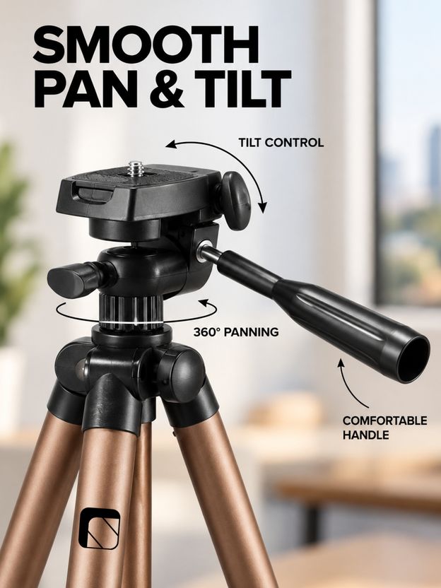 Syvo WT-3130 Tripod Kit Brown/Black 5000g - Image 4