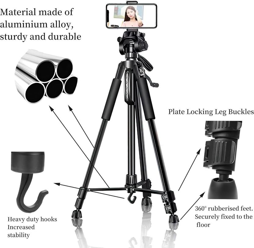 Flipkart SmartBuy 360° Rotatable Tripod Stand - Image 2