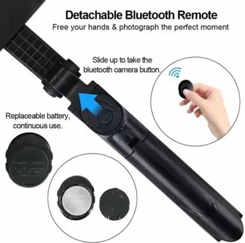 NAFA Bluetooth Selfie Stick Black - Image 5