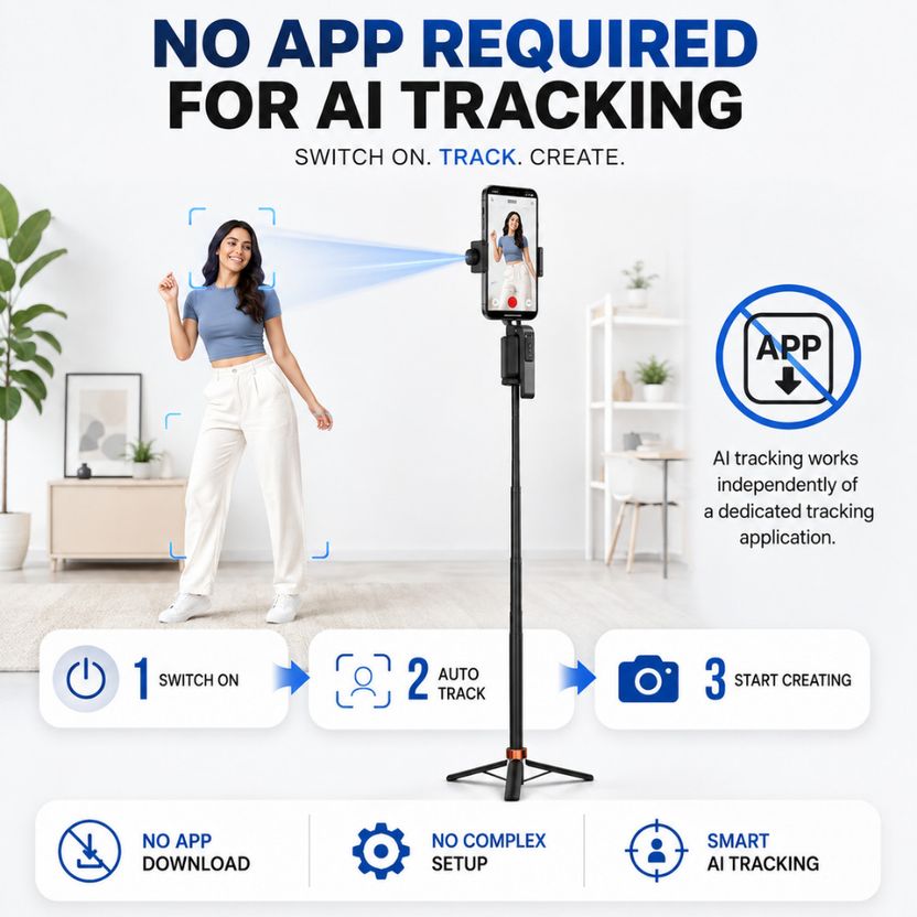 Maizic Q13 1.8M AI Face Tracking Tripod - Image 3