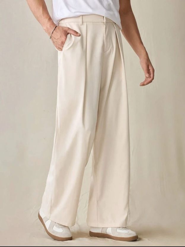 Broadstar Straight Fit Black Trousers - Image 4