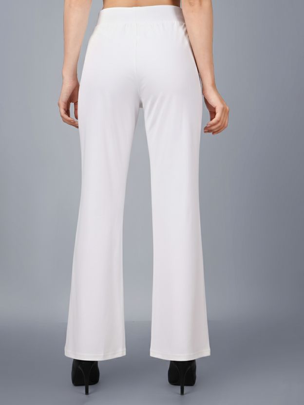 Plus Size White Trousers - Image 2