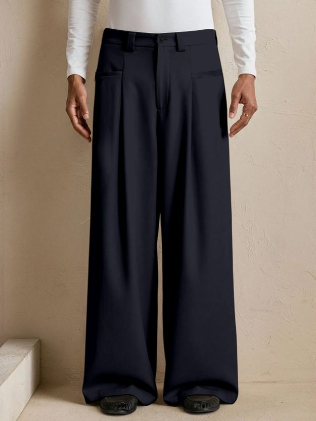 Rajovati Men Silver Viscose Rayon Trousers - Image 10