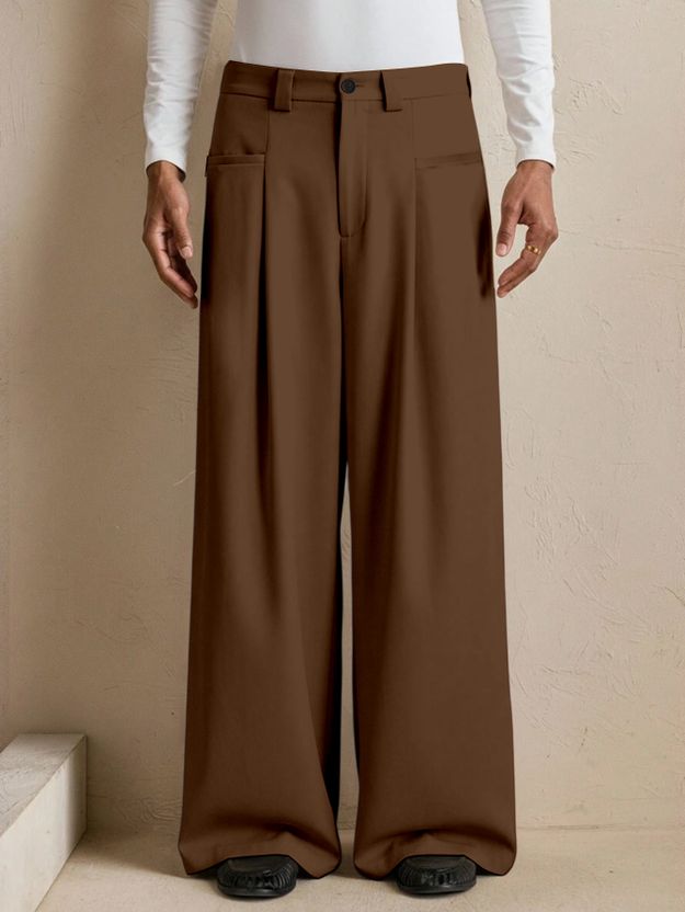Rajovati Men Silver Viscose Rayon Trousers - Image 7