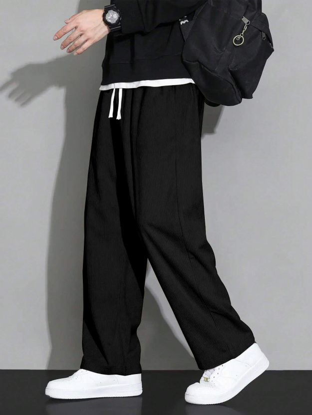 COMBRAIDED Loose Fit Men Multicolor Trousers - Image 3