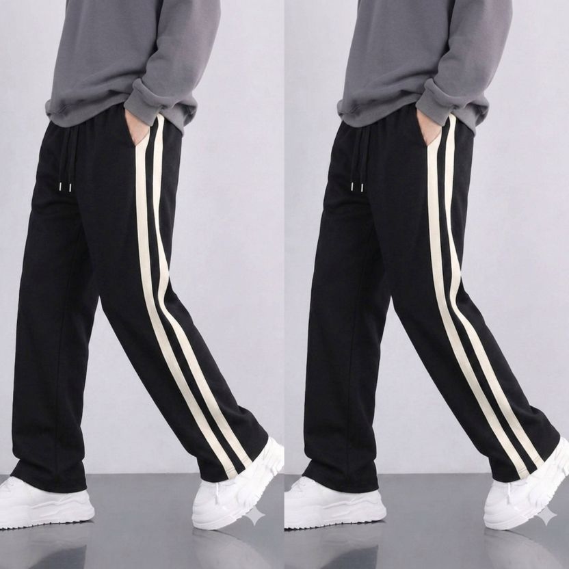 KEESUN Straight Fit Men Black Trousers - Image 8