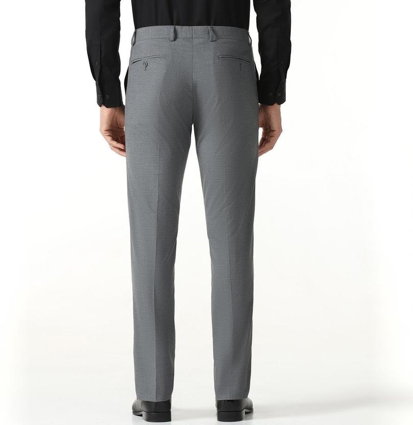 Blackberrys Skinny Fit Men Grey Trousers - Image 2