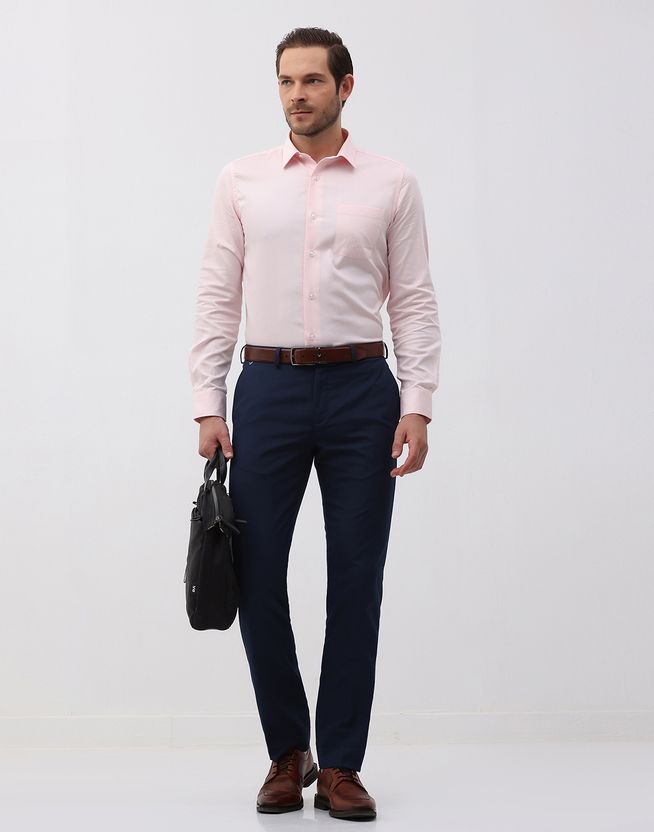 Blackberrys Men Pink Formal Shirt - Image 7