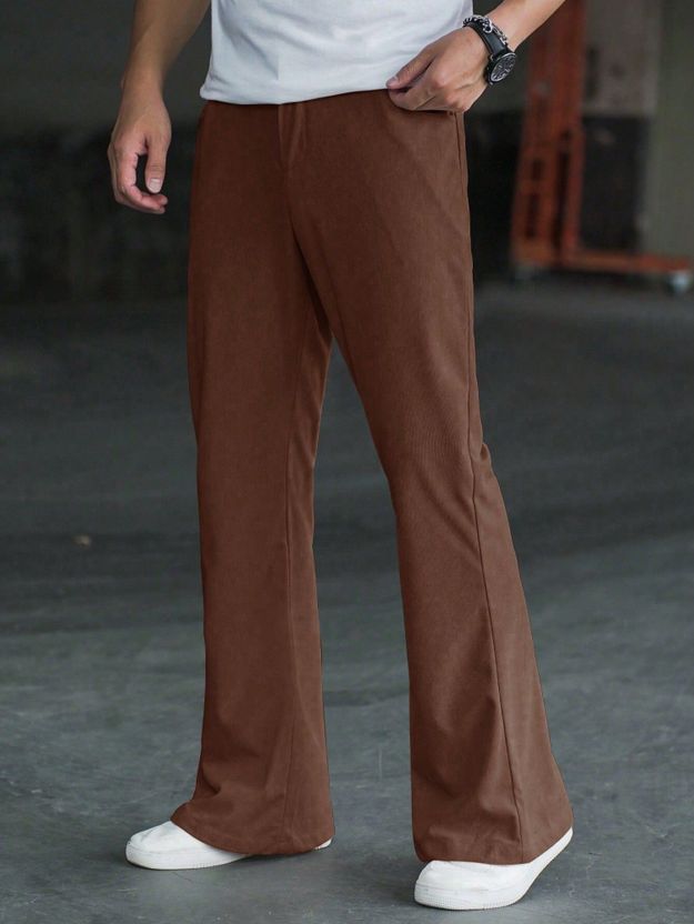 Plus91 Men White Lycra Blend Trousers - Image 9