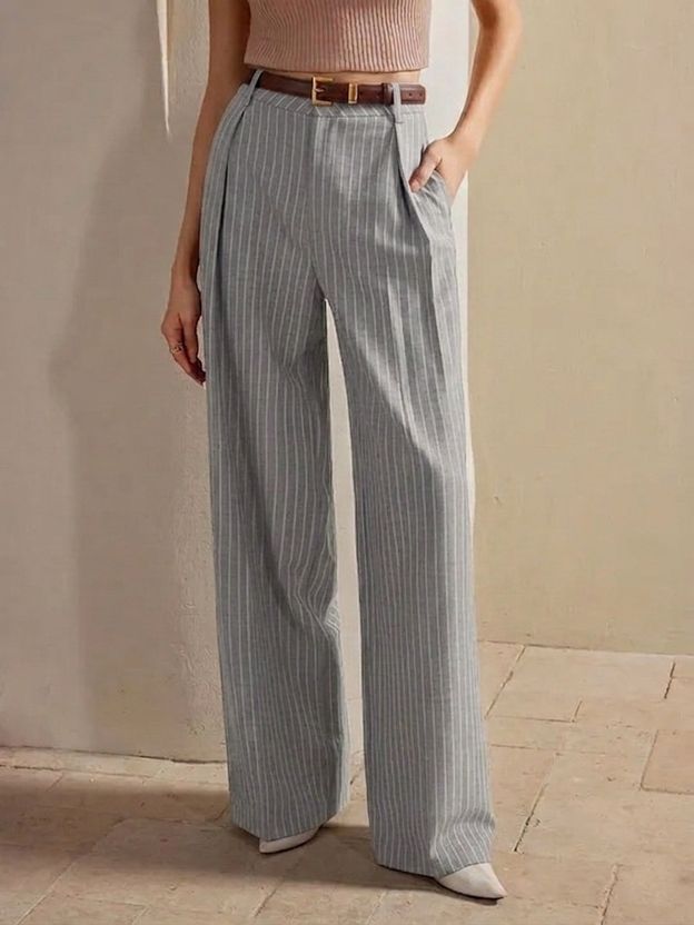 KOTTY Women Beige Viscose Rayon Trousers - Image 8