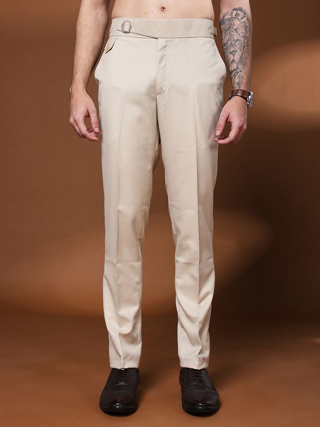 VASTRANU Regular Fit Black Trousers - Image 6