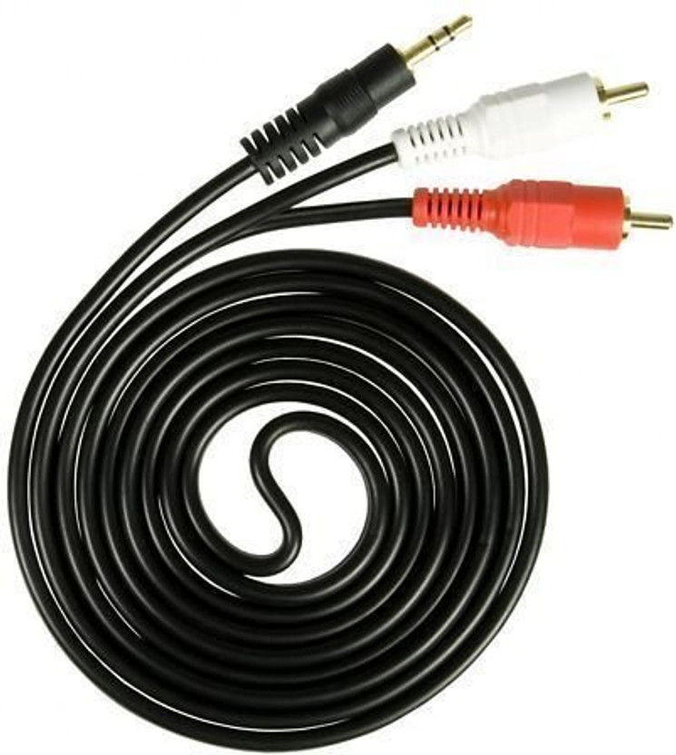 SANEHA TV-out Cable 3.5 mm Jack 2 RCA Male Cable