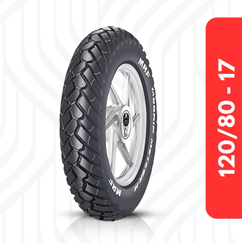 MRF M 120/80-17 61P Rear Two Wheeler Tyre - Image 1
