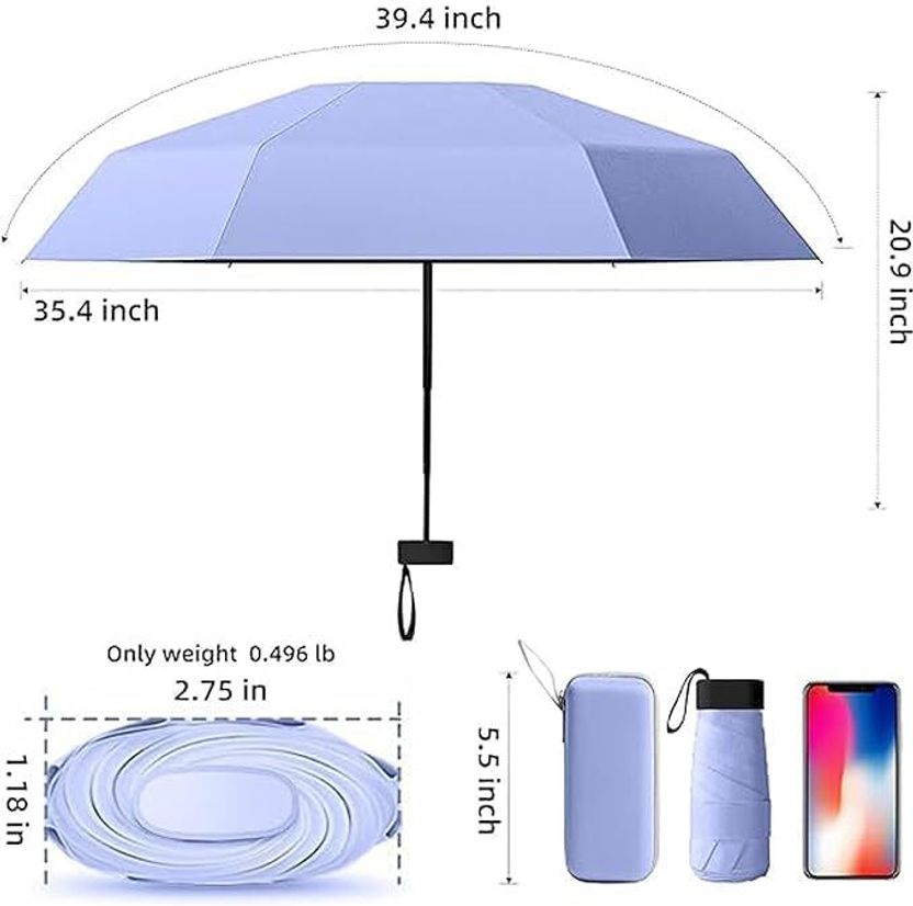 RainMat Small Pocket Travel Umbrella - Image 2