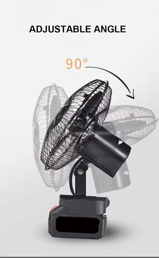 Care 4 Rechargeable Lithium Battery Fan - Image 3