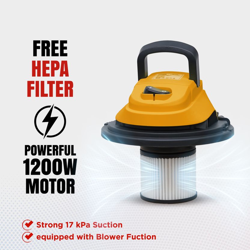 iBELL YOVER YO1200 1200W 15L Vacuum - Image 4