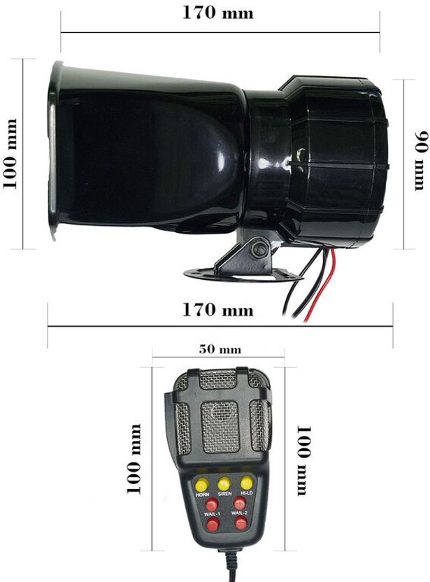 SARRA Horn Universal for Car, Bus - Image 2