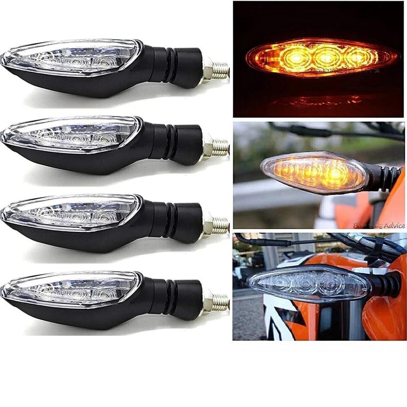 BRPEARl Side LED Indicator Light for KTM Duke 180 Yellow - Image 1