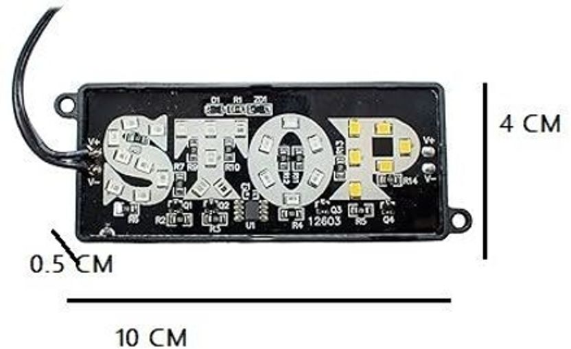 StrawHat 26 LED 12V 3W Waterproof STOP Light Module - Image 3