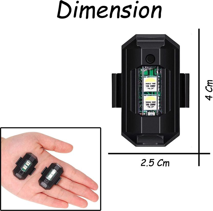 AccessoriZoid Rechargeable Multi Color LED Light - Image 4