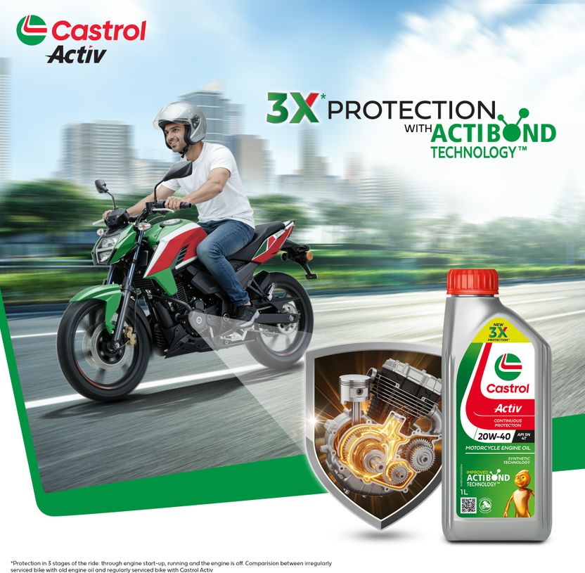Castrol Activ 20W-40 4T 3X Protection - Image 5