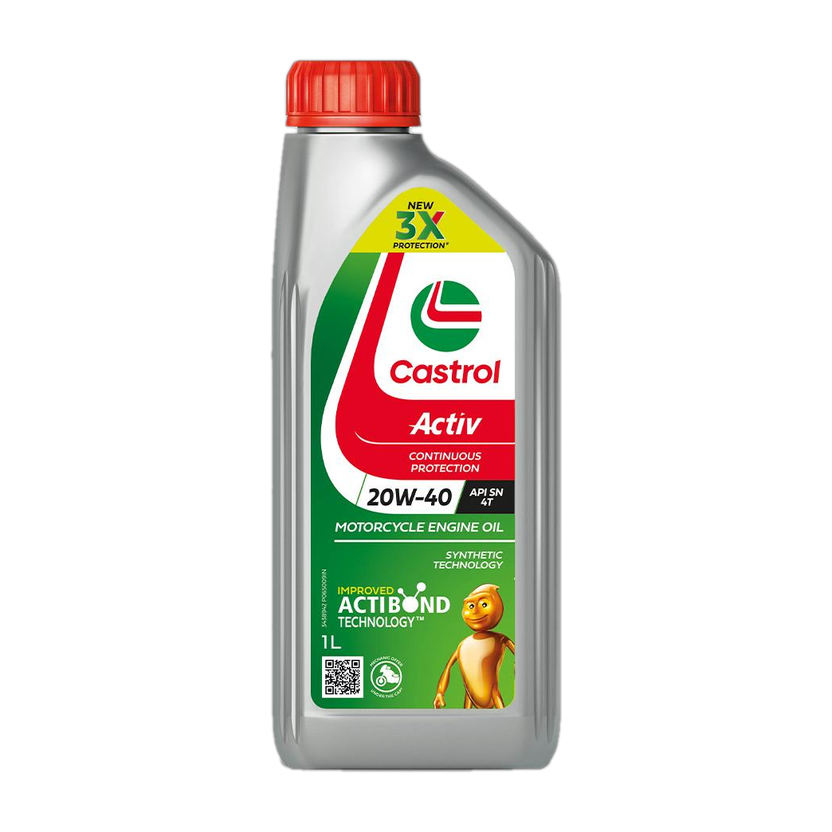 Castrol Activ 20W-40 4T 3X Protection - Image 1