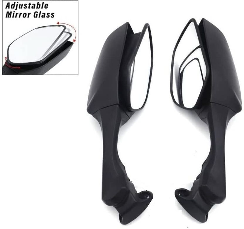 RACER'S EDGE Manual Rear View Mirror - Image 4