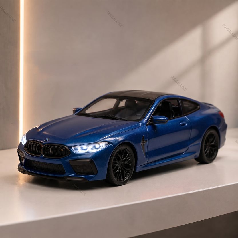 Ragiluxe Luxury Metal BMW M8 Car Toy for Kids - Image 3