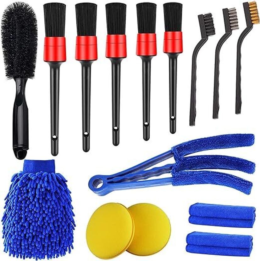 MBUYS Plastic Vehicle Washing Brush (Pack Of 1) - Image 3