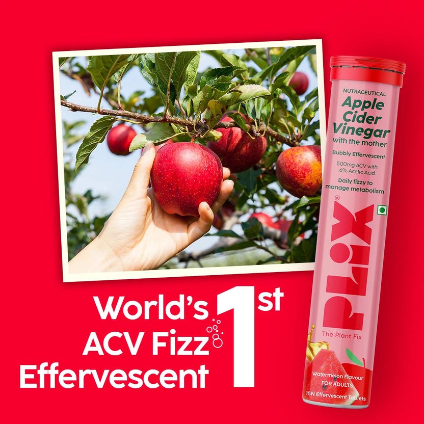 The Plant Fix Plix Apple Cider Vinegar 15 Tablets Watermelon - Image 9