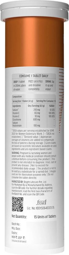 hk vitals Skin Radiance Marine Collagen 100g + Glutathione - Image 9