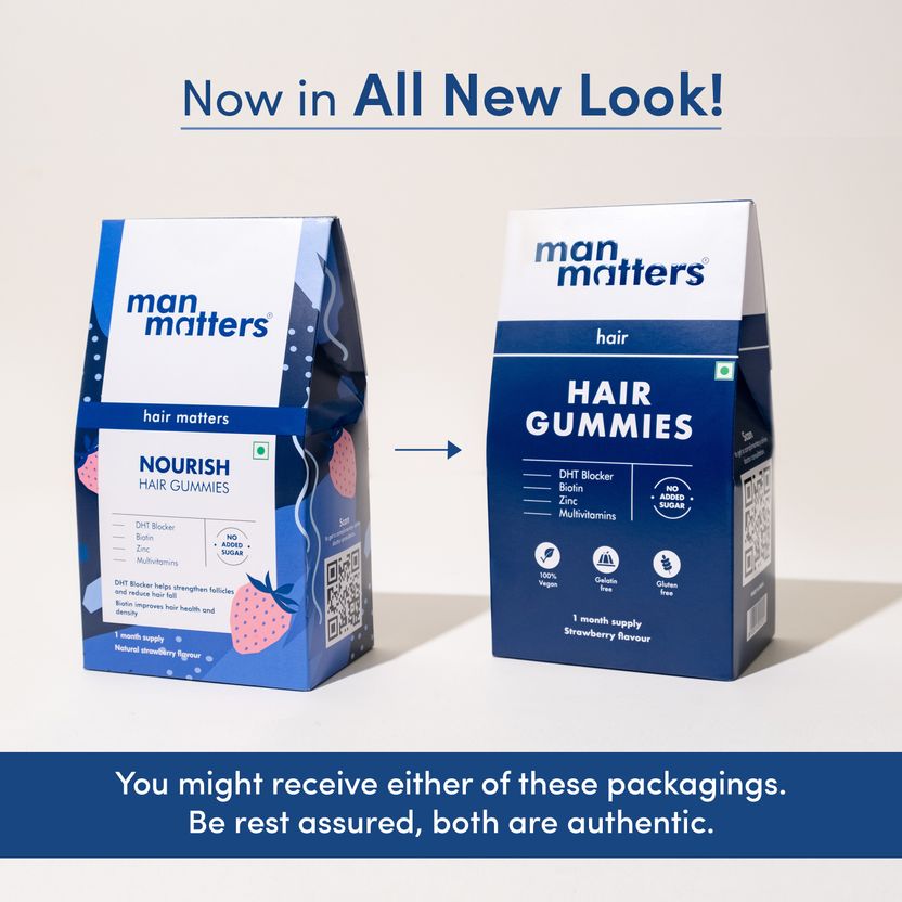 Man Matters Biotin Gummies 30N, Hair Serum 30ml, Anti-Hair-Fall - Image 10