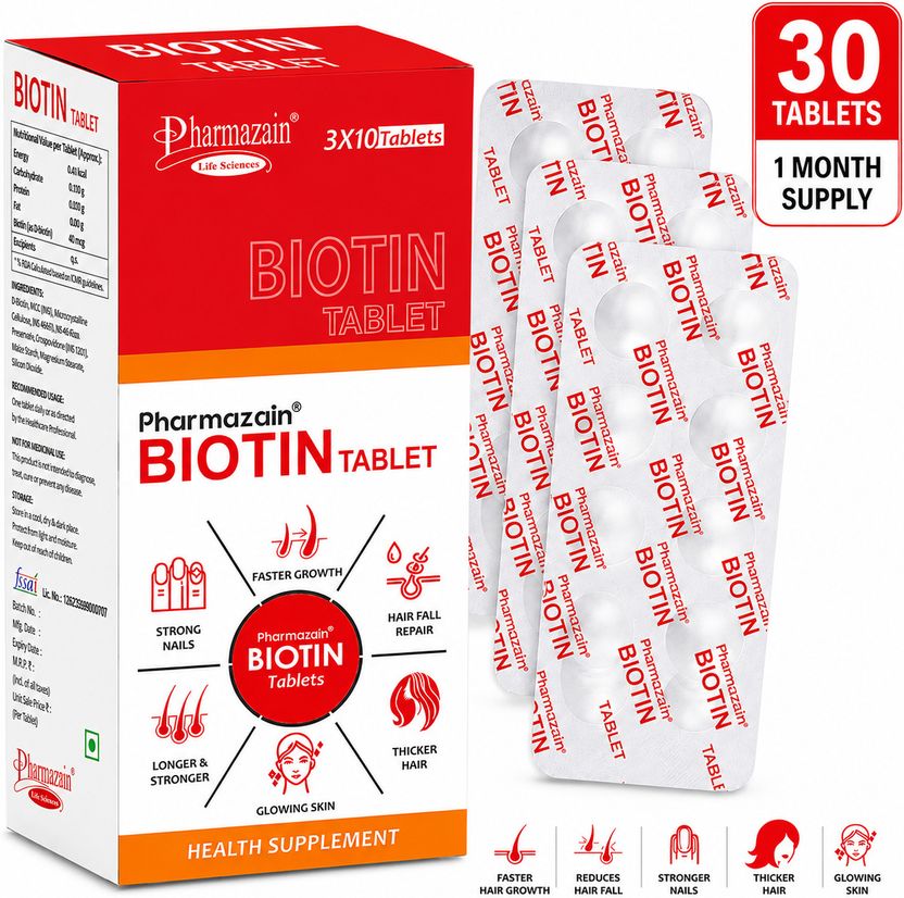PHARMAZAIN Biotin for Hair Growth - Image 3