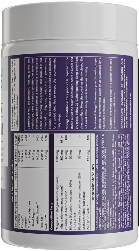 Neuherbs True Magnesium With Antioxidants, Zinc & Vitamin C - Image 9