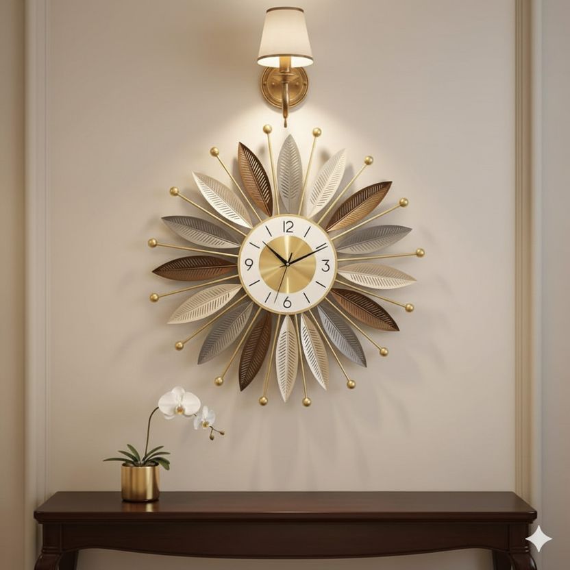Funterest Analog 55 cm Wall Clock Multicolor - Image 1