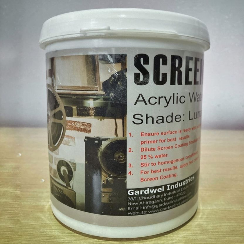 Shreyansh Projector Screen Coating Paint Lunar Grey Pack of 1 - Image 1