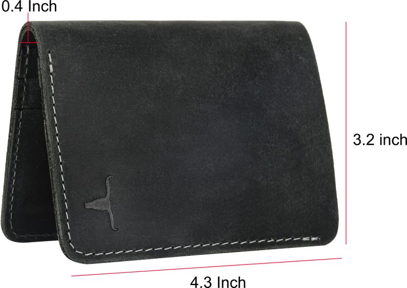 URBAN Forest Men Black Leather RFID Wallet - Image 5