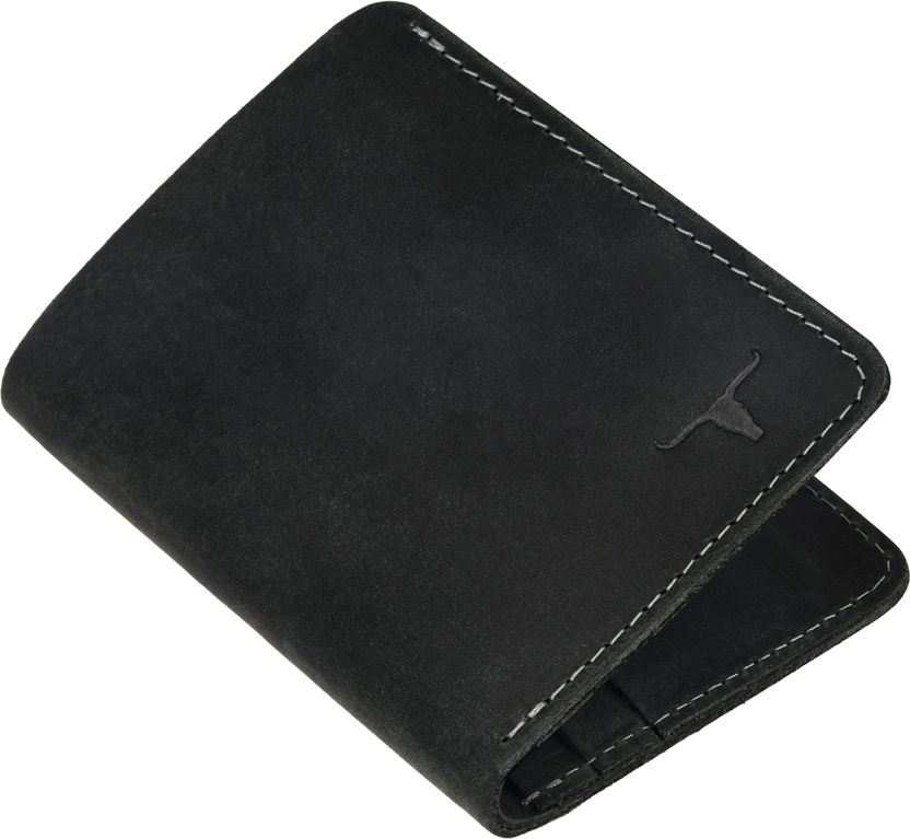 URBAN Forest Men Black Leather RFID Wallet - Image 4