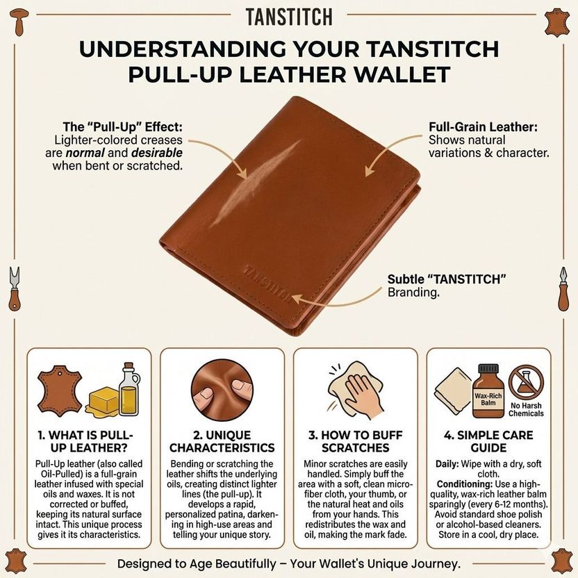 TANSTITCH Men Tan Genuine Leather Belt - Image 4