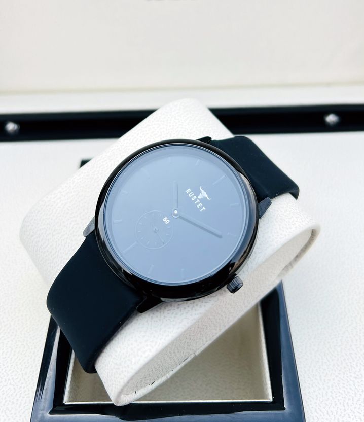 RUSTET 9185 Men's Silicone Strap Analog Watch - Image 6