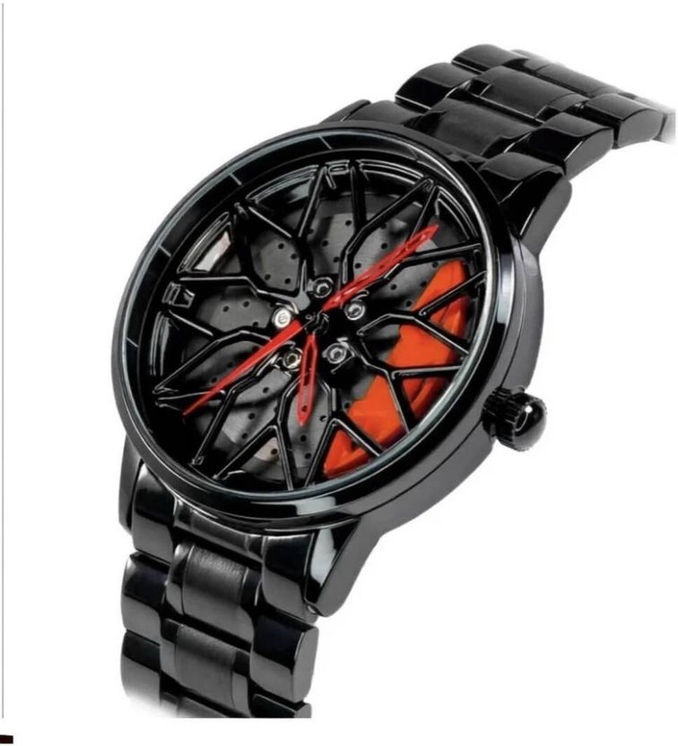 fash Men Automotive Sports Analog Watch - Red - Image 2
