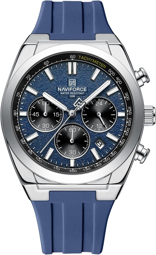NAVIFORCE NF8080 White Dial Analog Watch - Men - Image 8